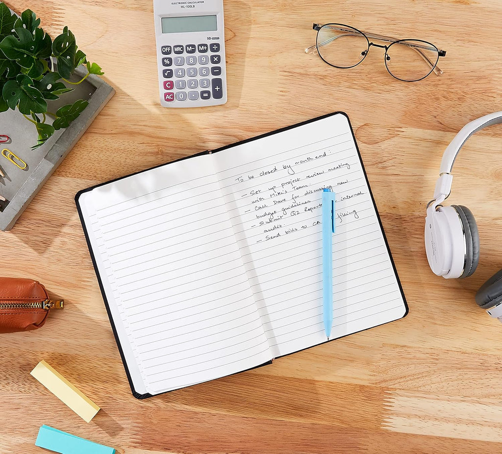 Classic Lined Notebook, 240 Pages